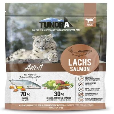 Tundra Cat Grain-Free Dry Cat Food, Salmon, 272 g