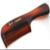 BUCO Handled Comb, Saw-Cut, 17.5 cm, Cellulose Acetate view 2