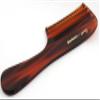 BUCO Handled Comb, Saw-Cut, 17.5 cm, Cellulose Acetate view 3