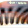 BUCO Handled Comb, Saw-Cut, 17.5 cm, Cellulose Acetate view 4