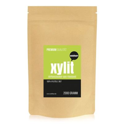 Wohltuer Xylitol – Authentic Finnish Birch Sugar, 2,000 g