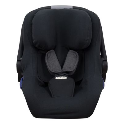 JYOKO KIDS Infant Car Seat Cover for Group 0, Compatible with Concord Neo and Jane Koos, Cotton (Black Series)