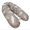 EMI&SAM Nursing Pillow Cover, 190 cm, Replacement Cover (Gray Feather) view 1