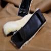 Förster-Fellnest Lambskin Girth Protector with Leather Backing view 4