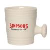 Simpsons Porcelain Bowl, L, White, Unique, Standard view 1