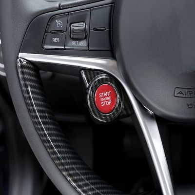 ABS Plastic Cover, Carbon Fiber Look