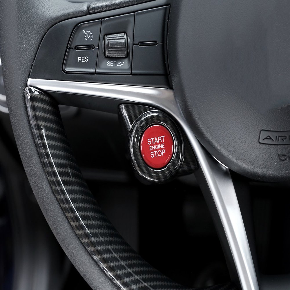 ABS Plastic Cover, Carbon Fiber Look