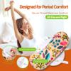 Made in EU; Washable Organic Cotton Cloth Pads, Light Days, 6-Piece Set (S+M) view 3