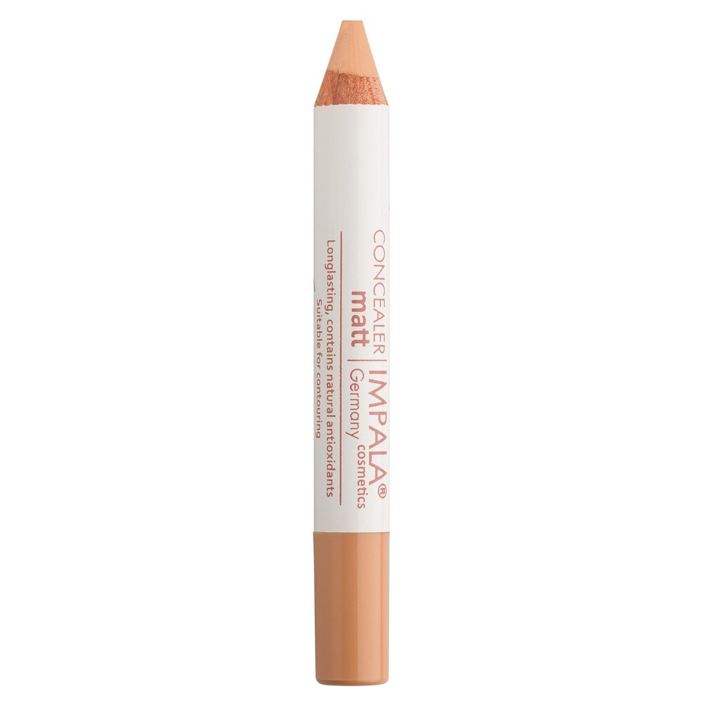 IMPALA | Highlighting Stick Cream Amber 14 | Corrects Dark Circles and Neutralizes Redness | Highlighter and Contour Makeup | Long-Lasting and Moisturizing