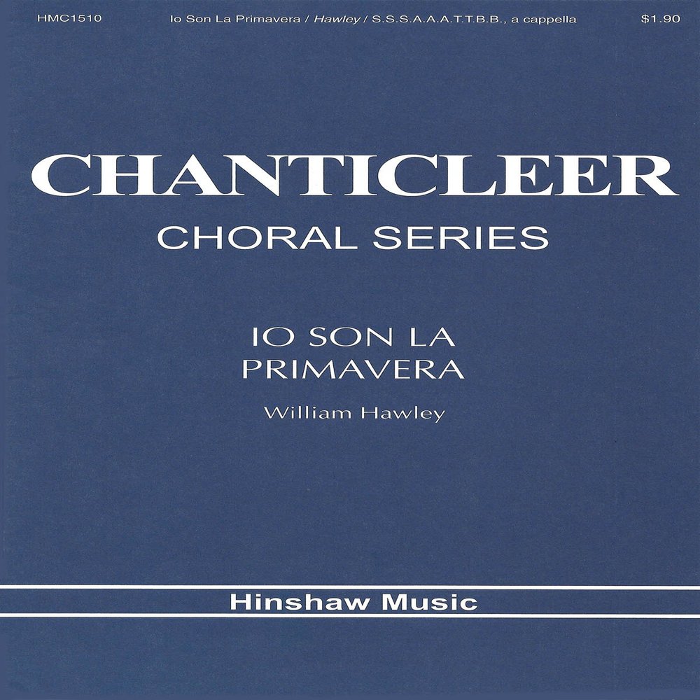 William Hawley-Io: Son La Primavera—SSSAAATTBB, a cappella—Choral Score