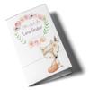 OLGS Mother-Child Pass Cover: Cute Boho Design, Personalized with Name, Fox view 2