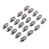 Akozon 20-Piece Boot Lace Hook and Rivet Set view 1