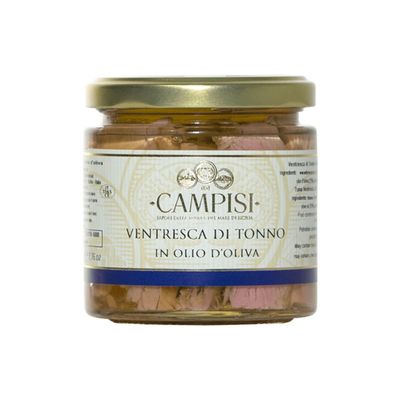 Campisi Tuna Belly (Ventresca) in Olive Oil, 220 g
