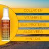 BINGOSPA After-Sun Collagen Serum for Sunbathing or Tanning Beds with Vitamin E, Silk Proteins and Aloe Vera, 135 g view 3