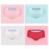 Alamor 3-Pack Women's Period Underwear, Soft Breathable Cotton, Leak Protection, Solid Red, XL view 4
