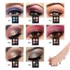 OTWOO Fashion Eyeshadow Quad Palette, Matte, Diamond Glitter & Metallic Shades, #02 view 2