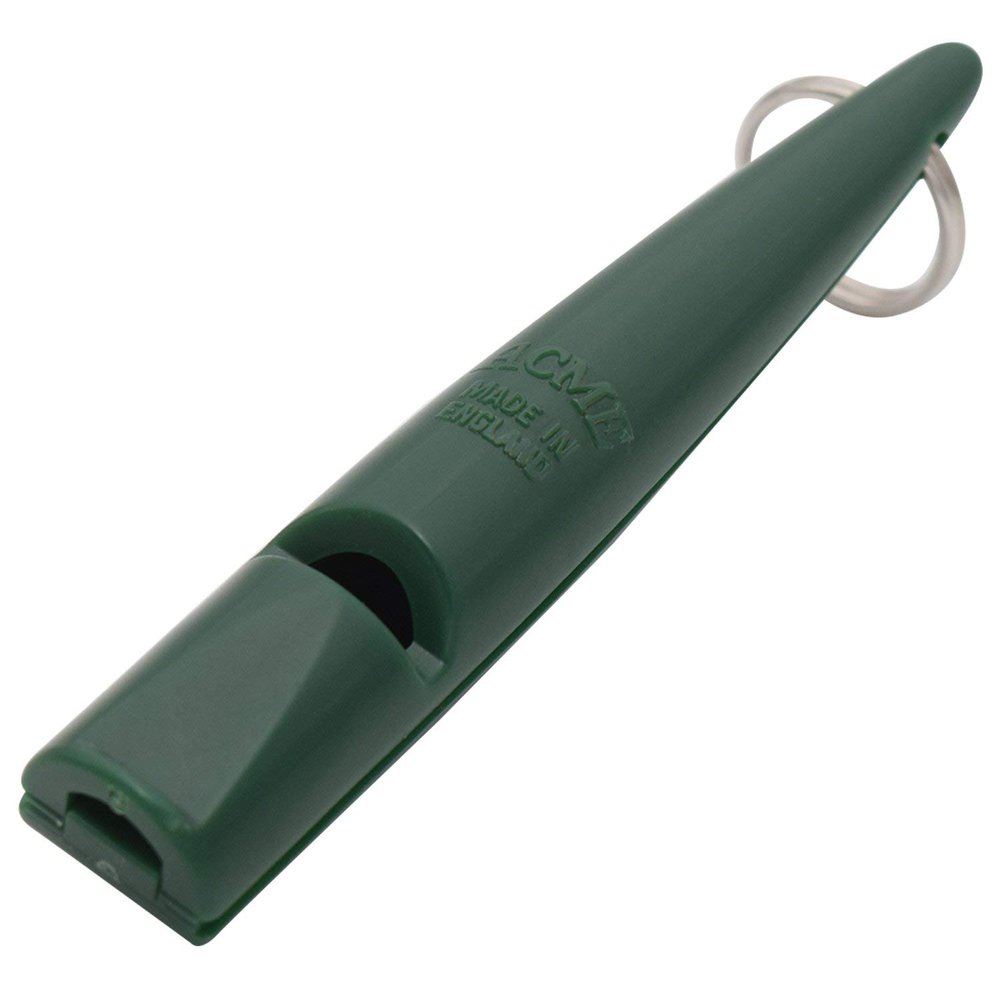Acme No. 211.5 Dog Whistle | Made in England | Forest Green