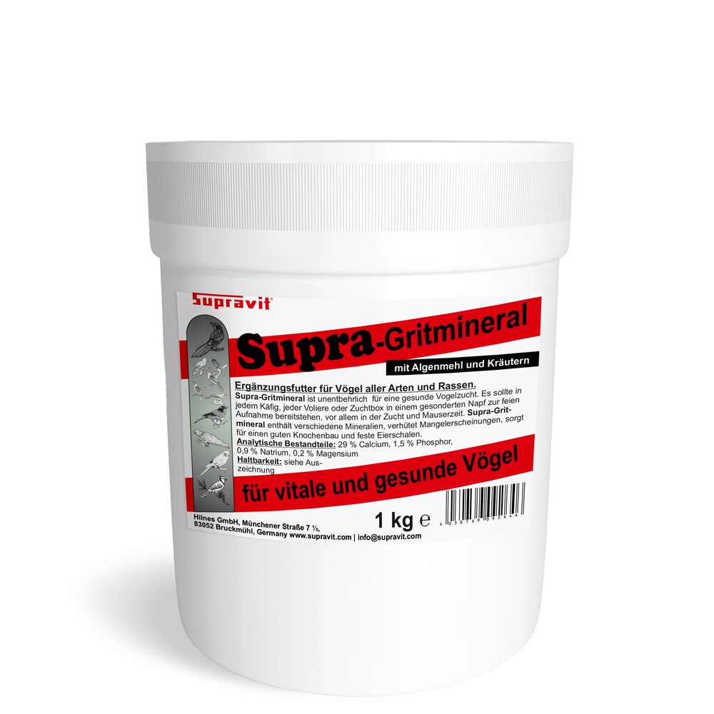 Supravit Supra-Grit Mineral 1000 g Premium Bird Grit