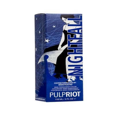 Pulp Riot Nightfall - Gel, Silicone-Free, Easy to Remove, Dark Blue