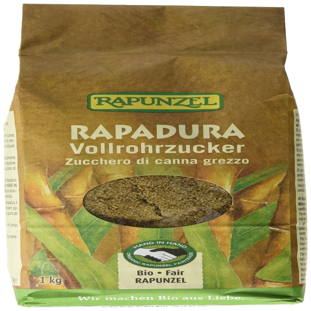 Rapunzel RAPADURA Whole Cane Sugar HIH, 1 kg