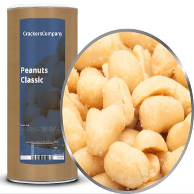 1 x 700 g Roasted Peanuts with Sea Salt, Classic, Vegetarian, 26% Protein