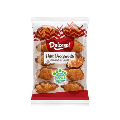 DULCESOL Croissants with Chocolate Coating