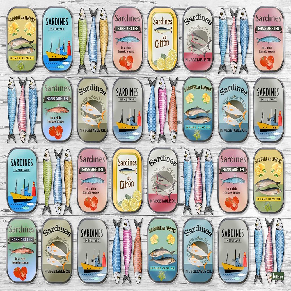 Vilber A050 V01 Sardines Pet Mat