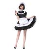 GOceBaby Sissy Maid Lockable Black Satin Dress Costume, Pleated Trousers Style (M) view 2