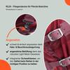 RL24 Basicline Fly Sheet for Horses, Burgundy, 165 cm view 4