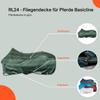RL24 Basicline Fly Sheet for Horses, Green, Size 85 cm view 2