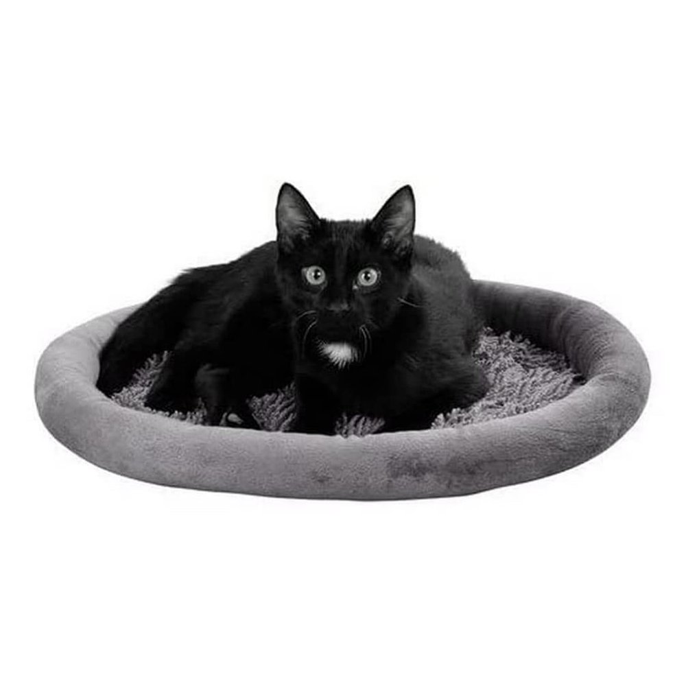Kerbl Pet Sweety Cozy Bed, Gray, 48 x 40 x 4 cm