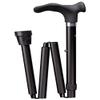 Designer Folding Walking Cane Comfort, Right-Handed view 1