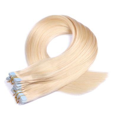 Tape-In Hair Extensions #613 Extra Light Blonde, 70 cm, 30 Wefts, 100% Remy Human Hair