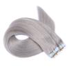Tape-In Hair Extensions #SILVER, 70 cm, 40 Wefts, 100% Remy Human Hair view 1