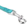LANYUER Reflective Pet Dog Leash with Clip (2 cm, Turquoise) view 2