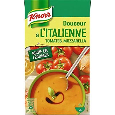 Knorr Se Italian Tomato Soup, Mozzarella Brick, 1 L