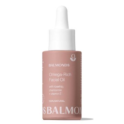 Balmonds Intensive Facial Oil, 30 ml | Natural Rosehip & Vitamin E Oil for Dry, Sensitive Skin