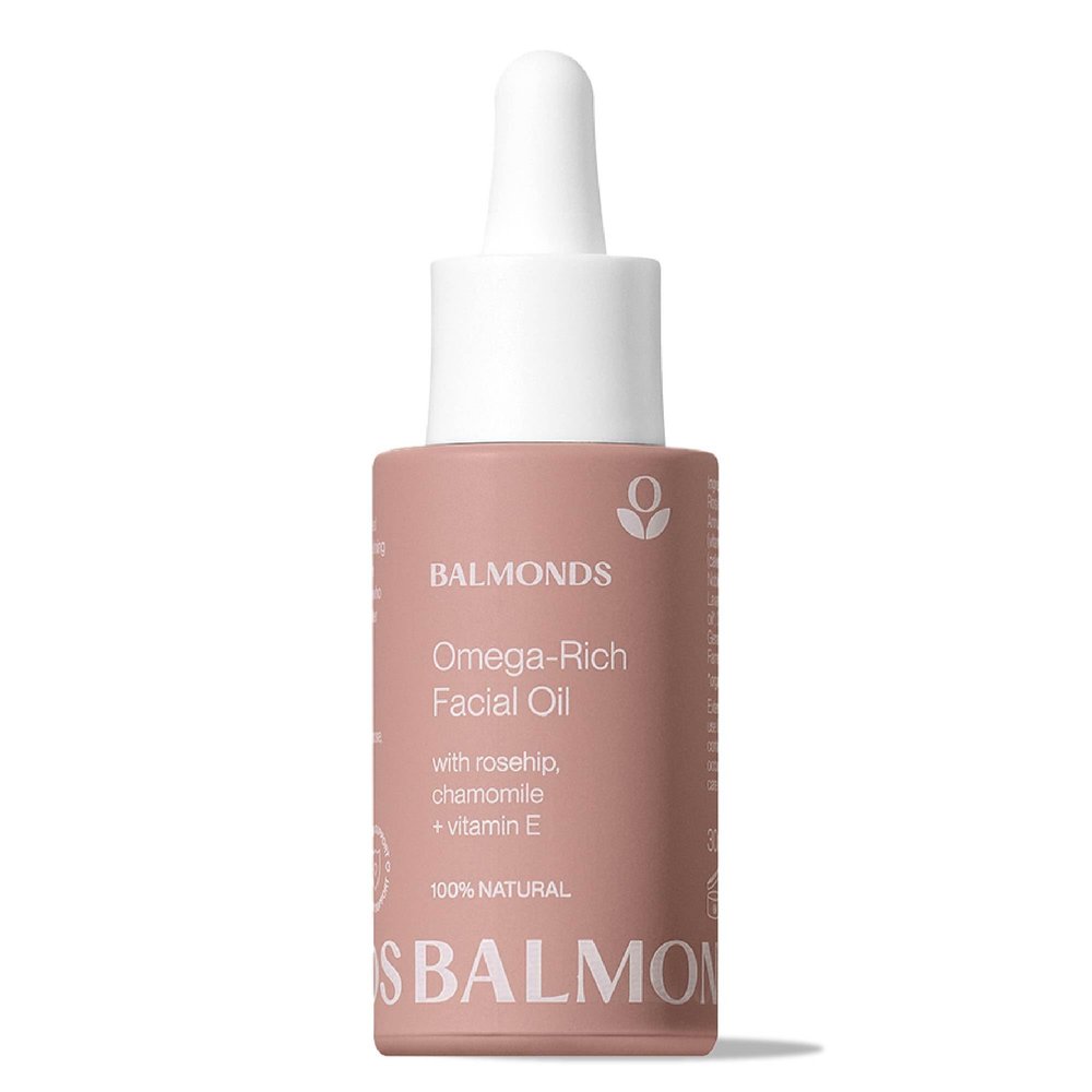 Balmonds Intensive Facial Oil, 30 ml | Natural Rosehip & Vitamin E Oil for Dry, Sensitive Skin