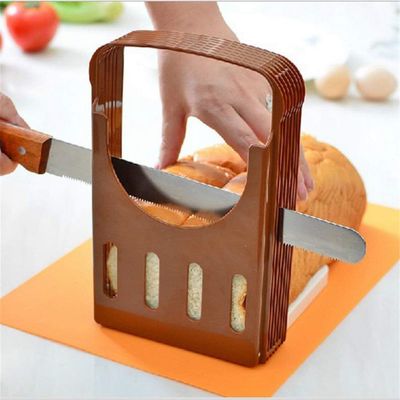 BeatlGem Foldable and Adjustable Bread and Sandwich Slicer Mold