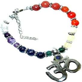 JET International Chakra Om Stretch Bracelet