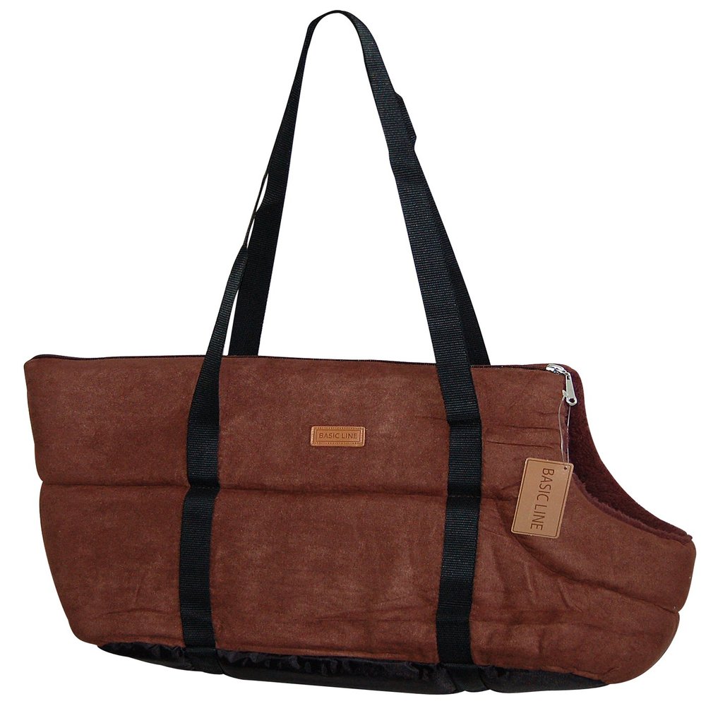 Wouapy Basic Line Dog Carrier, Brown