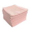 M.M.C. Muslin Cloths, 10-Pack, Solid Pink, 80 x 70 cm, 100% Cotton view 1