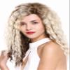 WIG ME UP 803AD-12/613YS12 Women's Wig – Side Part, Afro Curls, Brown/Platinum Blonde Ombre view 2