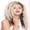 WIG ME UP 803AD-12/613YS12 Women's Wig – Side Part, Afro Curls, Brown/Platinum Blonde Ombre view 3