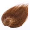 Human Hair Topper for Thinning Hair, 7.6 x 11.9 cm, Monofilament, Hand-Tied, Remy Hair, 25.4 cm, Light Brown view 4