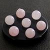 7 Chakra Star Group Natural Rose Quartz Crystal Ball Statue view 1