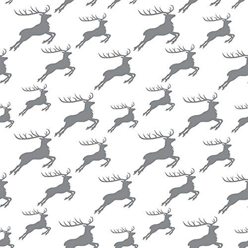 Ambiente Napkins, Jumping Deer Grey Design, 33 x 33 cm, 3-Ply, Pack of 20