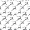 Ambiente Napkins, Jumping Deer Grey Design, 33 x 33 cm, 3-Ply, Pack of 20 view 1
