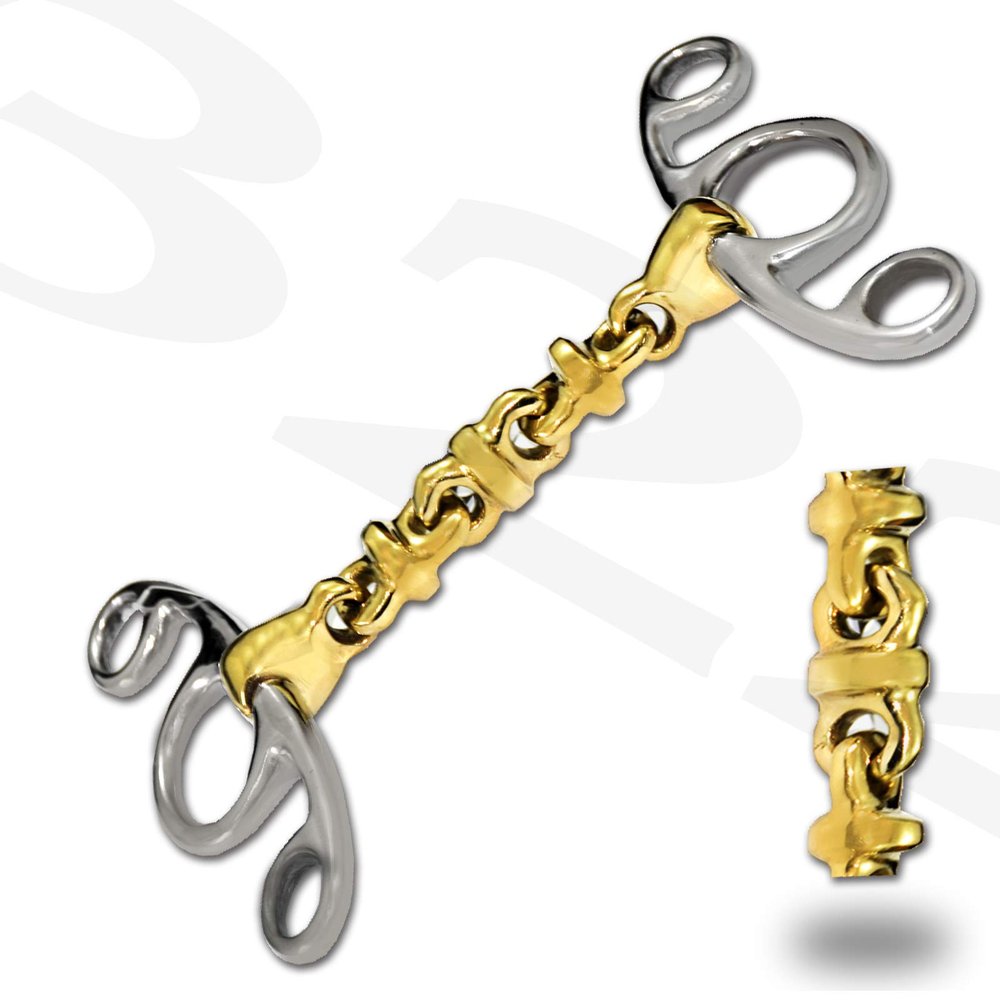 322 Elevator Bit with Waterford Mouthpiece, German Steel & Stainless Steel