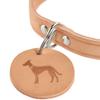 HUNTER Dog Collar AALBORG - Cognac view 3